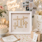 Personalised Scrabble Name Frame | Family Tree Gift