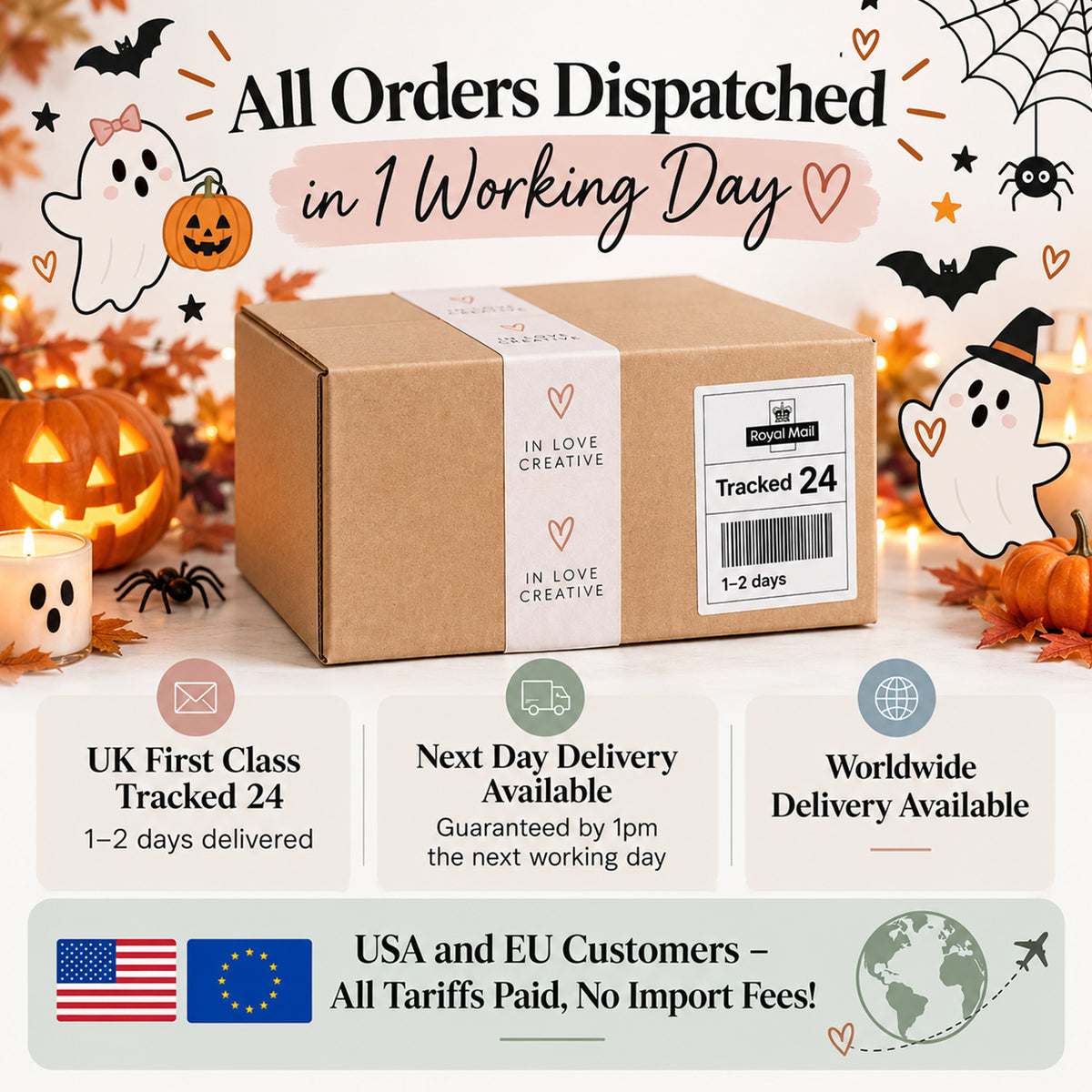 Halloween Personalised Vegan Hamper | Gluten-Free & Dairy-Free Halloween Gift