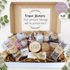 Personalised Vegan Gift Hamper | Dairy-Free & Gluten-Free