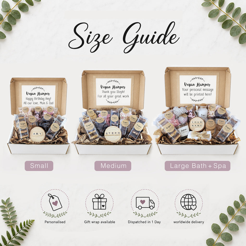 Personalised Vegan Gift Hamper | Dairy-Free & Gluten-Free